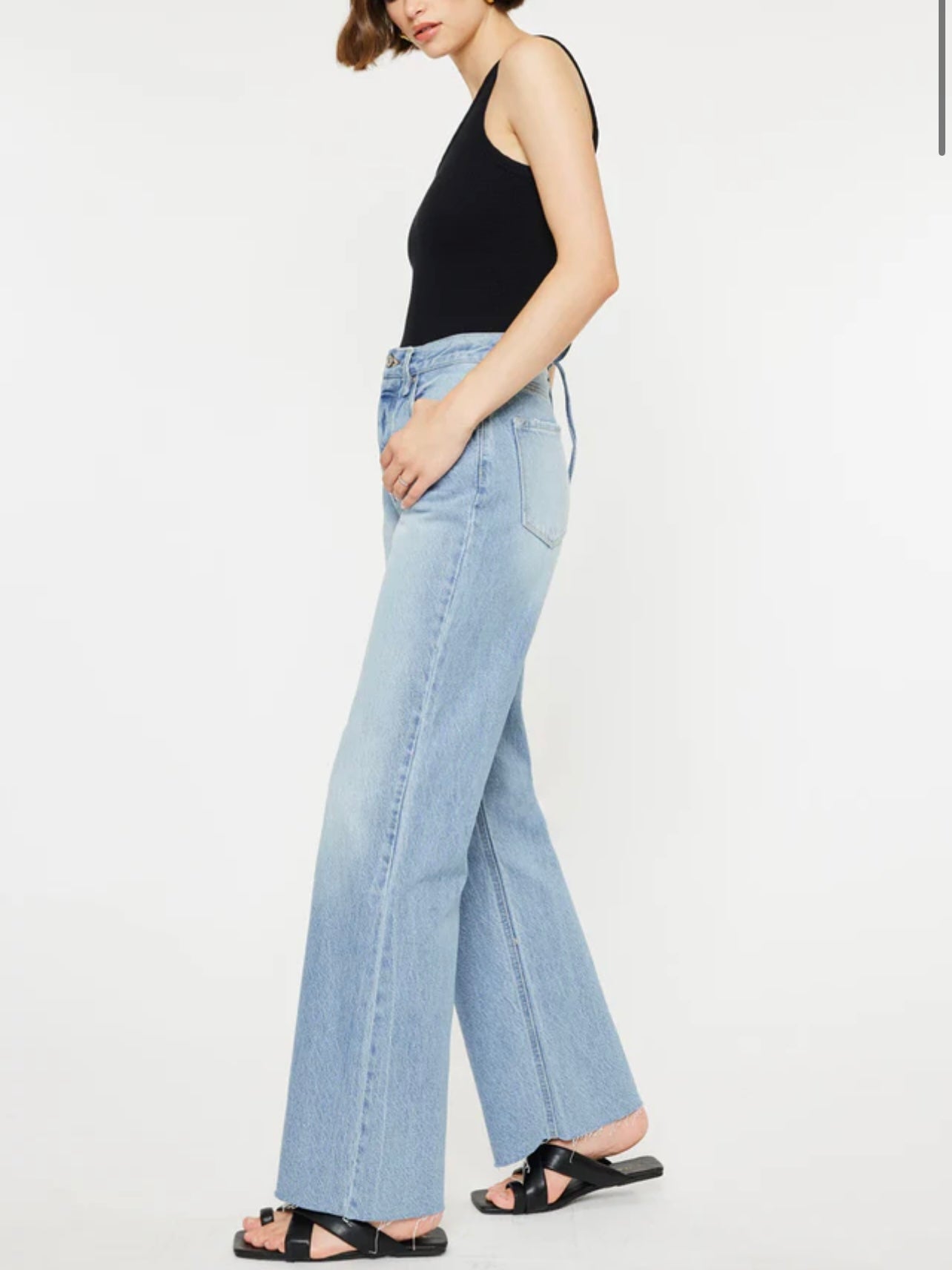 Becca High Rise 90's Flare Jeans