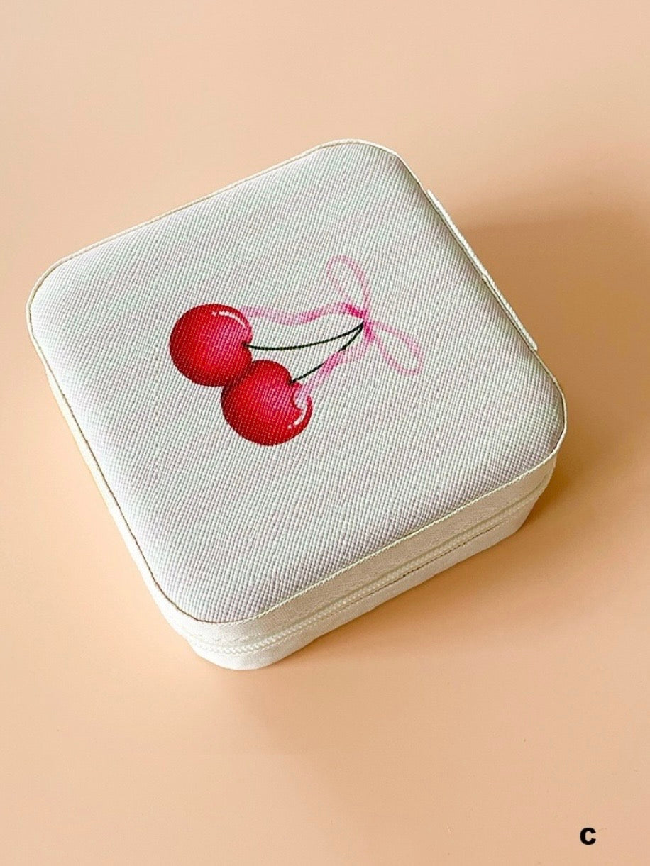 Pattern Jewelry Organizer Case
