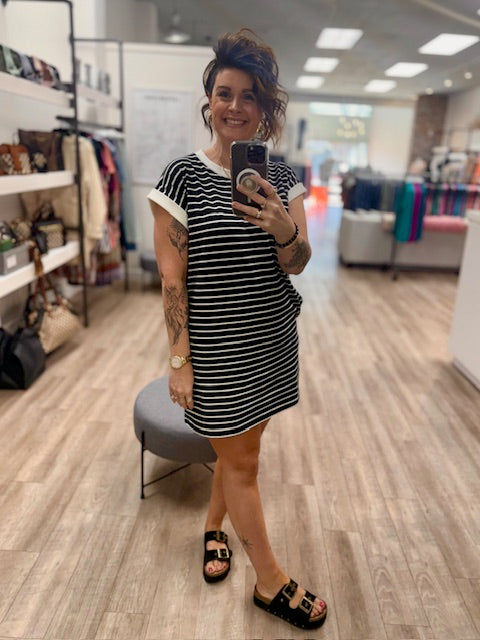 Easy Living Dress in Black