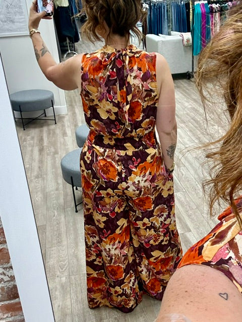 Amber Garden Jumper in Eggplant
