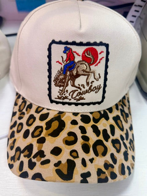 Rowdy & Wild Hat in Leopard