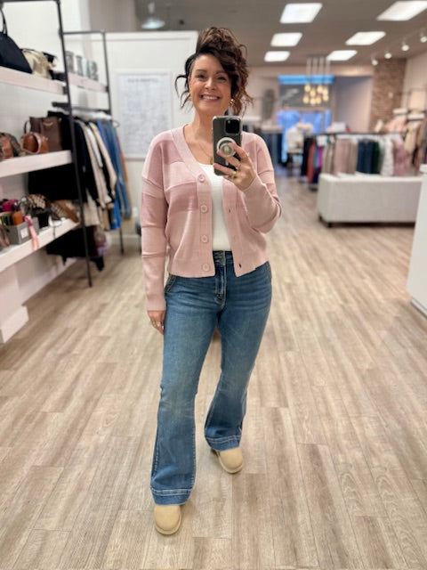 Rosé Vibes Cardi