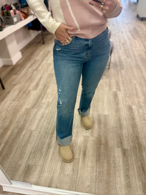 Trini High Rise Straight Jean