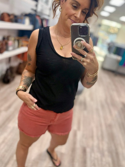 All Day Tank In Black