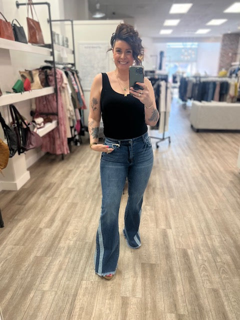 Treasure High Rise Flare Jeans