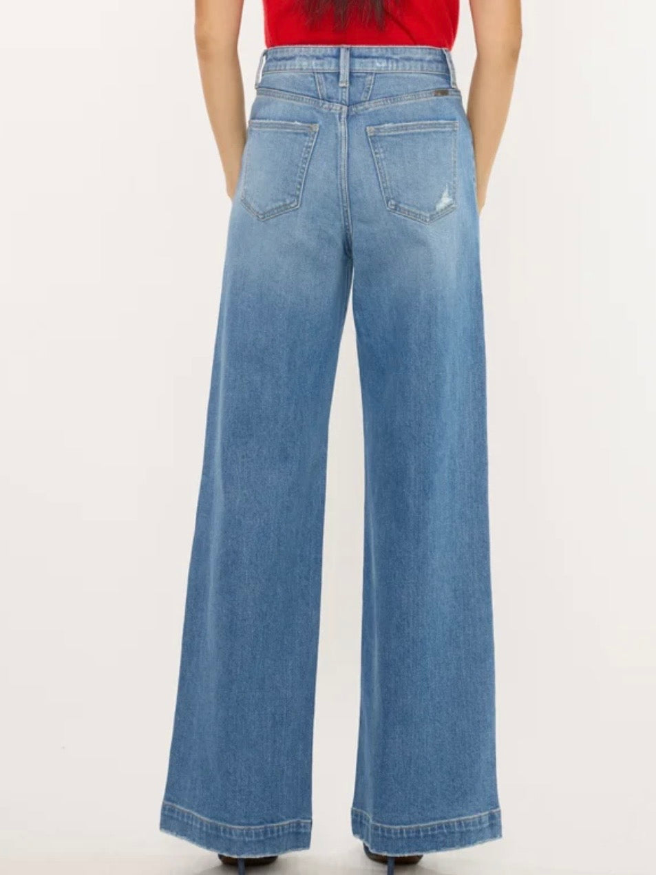 Kancan Victoria A-Line Wide Leg Trousers