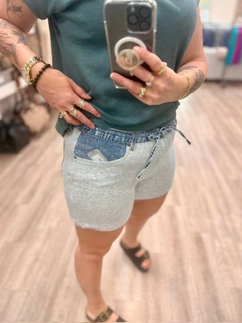 Weekend Remix Shorts in Grey