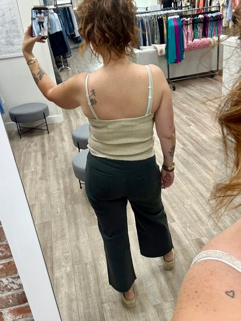 Champagne Toast Knit Tank