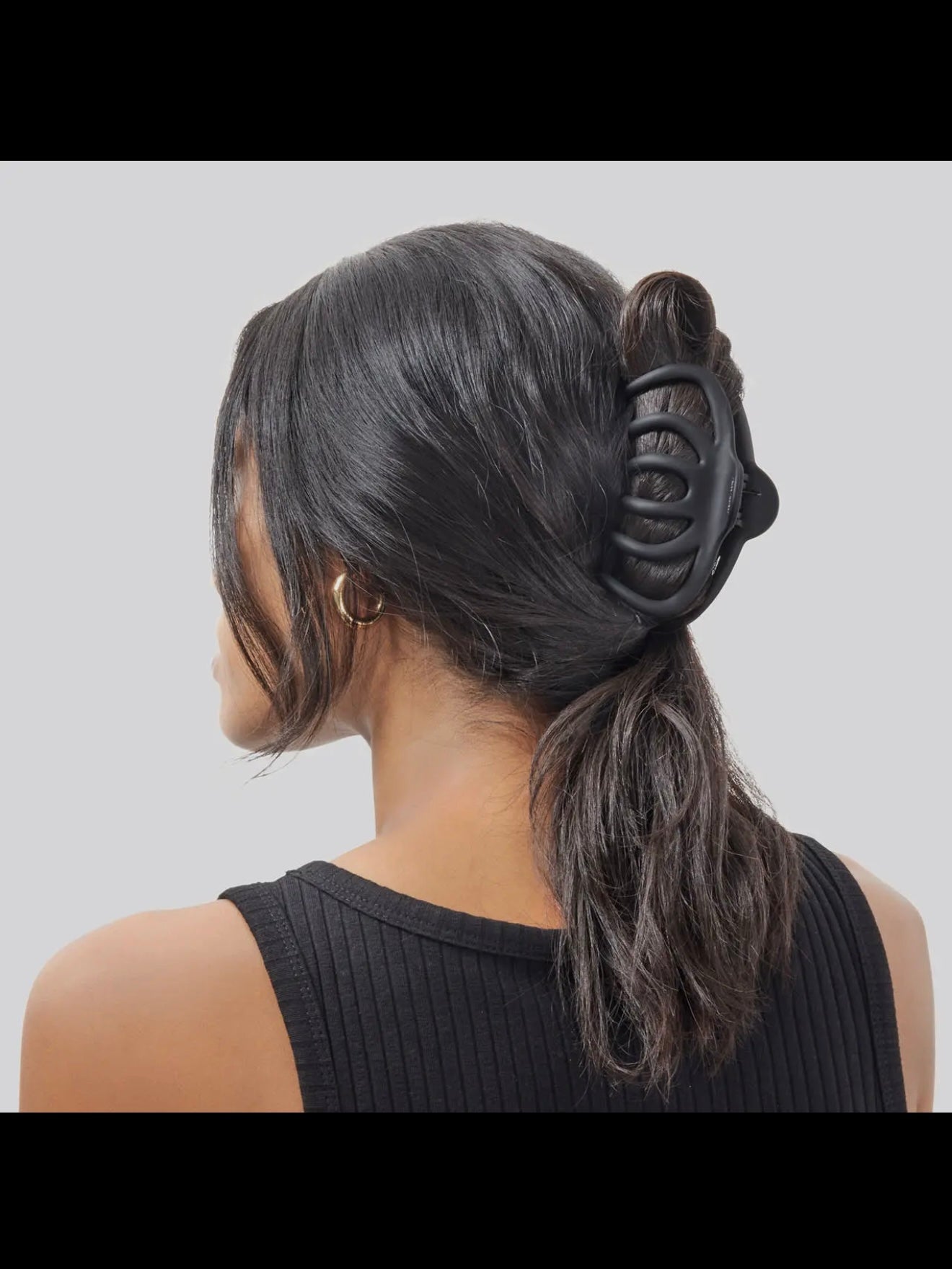 Kitsch Recycled Plastic Octopus Claw Clips 2pc in Black & Tort