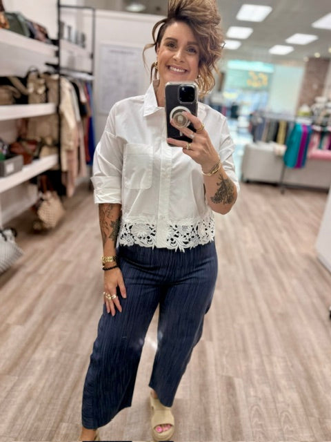 Riverside Pants in Dark Denim