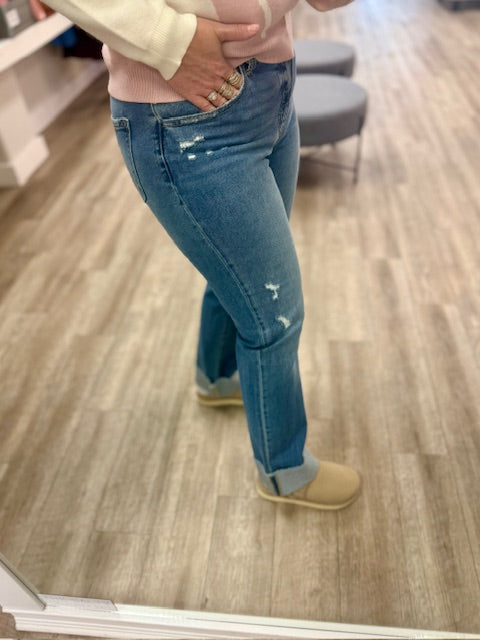 Trini High Rise Straight Jean