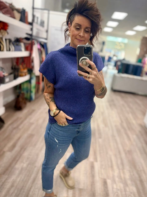 The Park Avenue Sweater in Marlin
