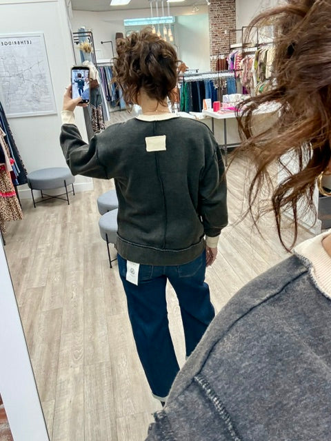 The After Hours Sweatshirt in Black