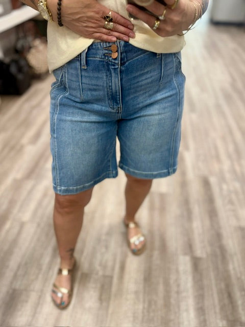 The All Day Denim Bermudas