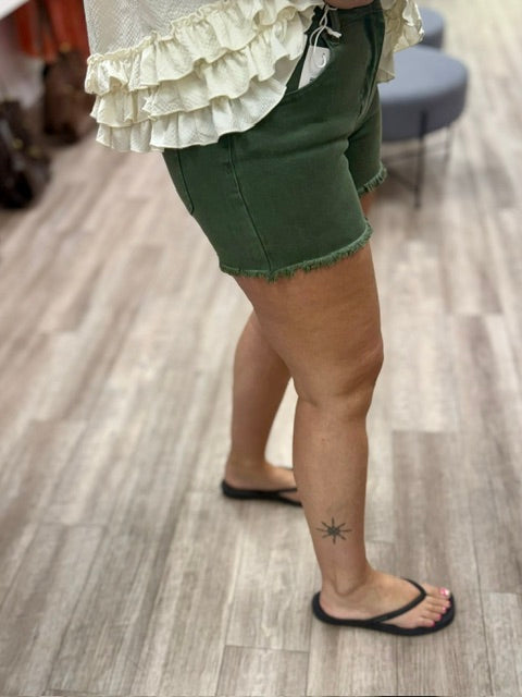 The Go Anywhere Shorts in Dark Olive