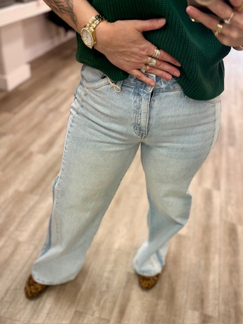 Marg High Rise Wide Leg Jeans