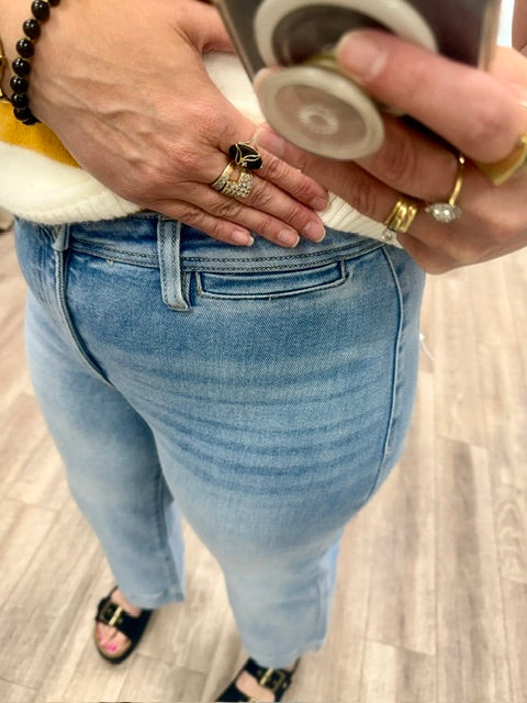 The Camden Cropped Jeans in New Light