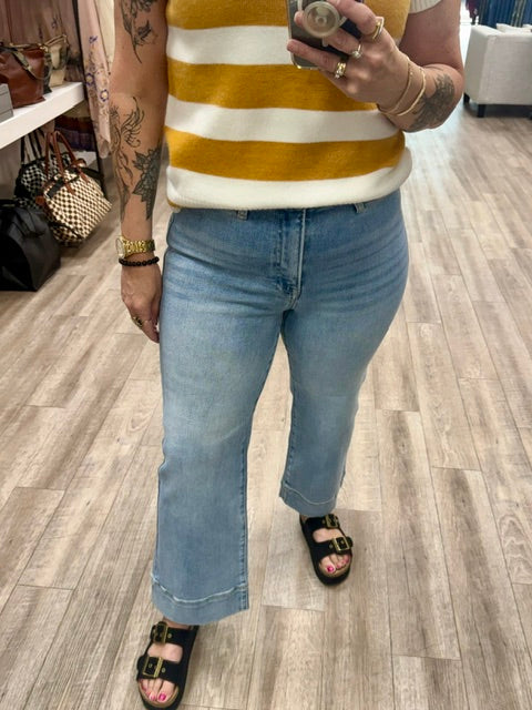 The Camden Cropped Jeans in New Light