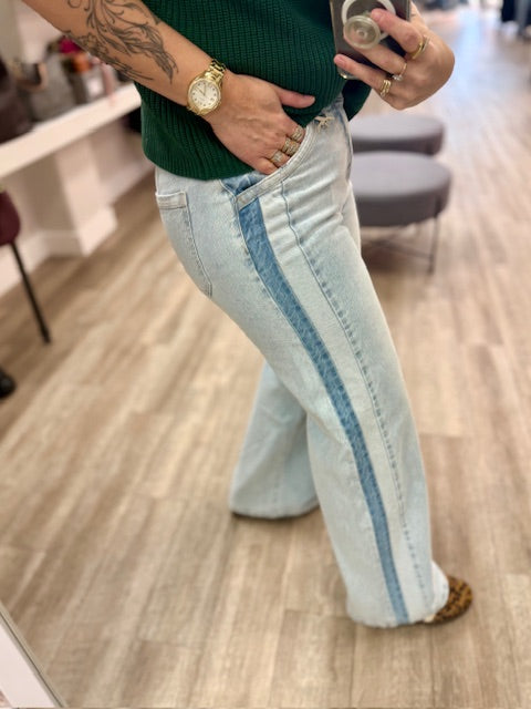 Marg High Rise Wide Leg Jeans