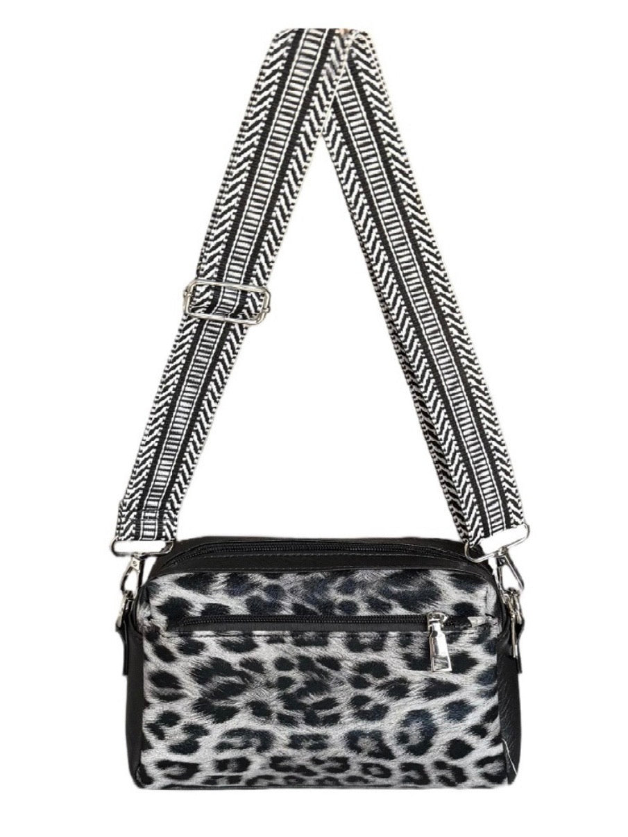Animal Pattern Crossbody Camera Bag