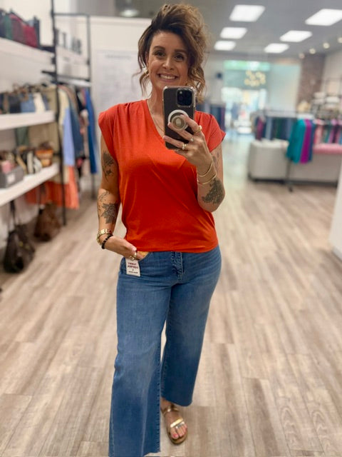Effortless Ease Top in Paprika