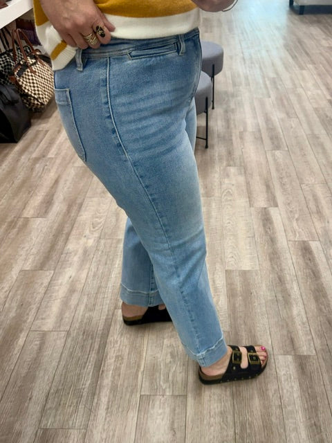 The Camden Cropped Jeans in New Light