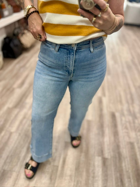 The Camden Cropped Jeans in New Light