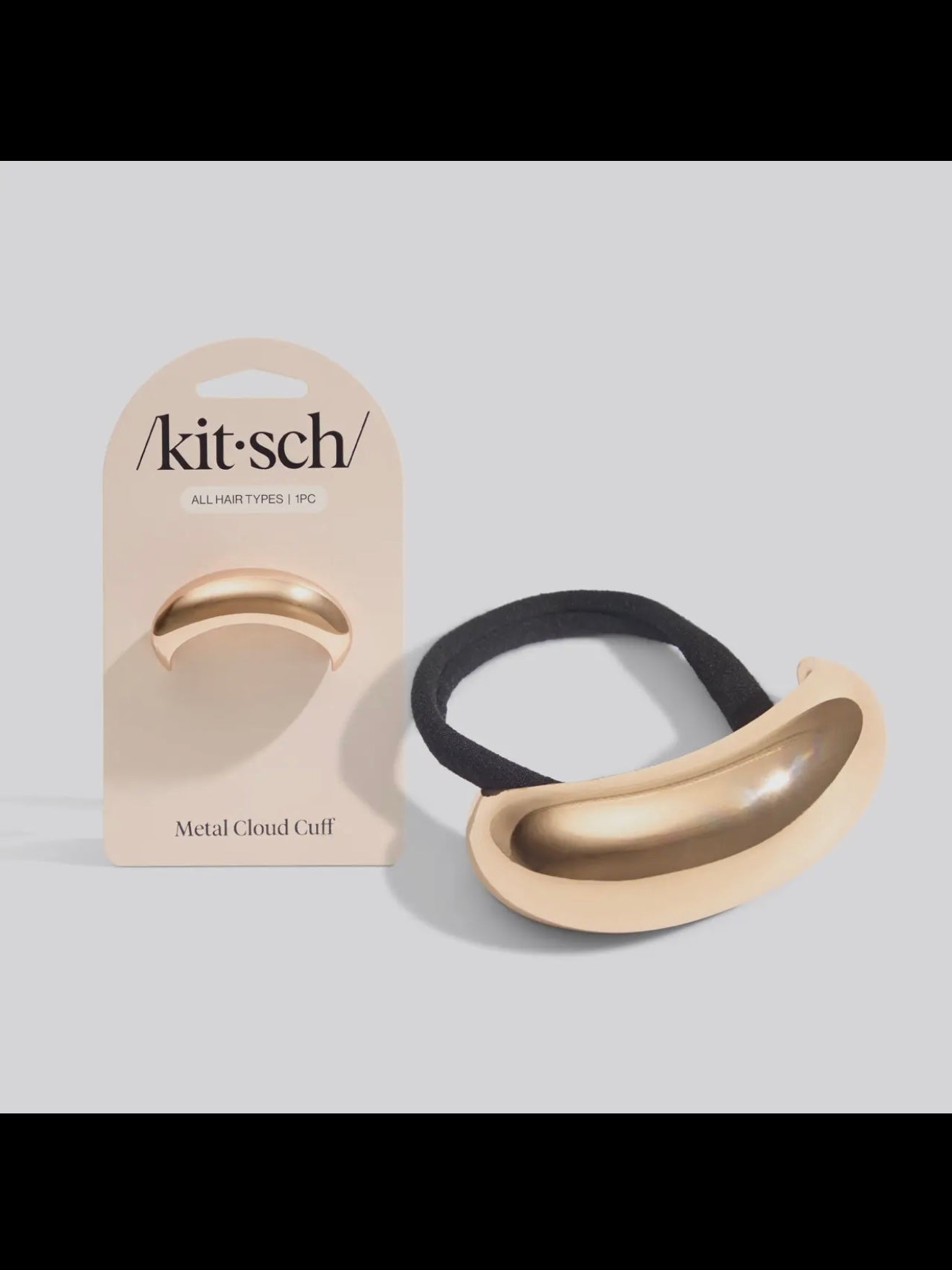 Kitsch Gold Metal Cloud Cuff in Medium Size