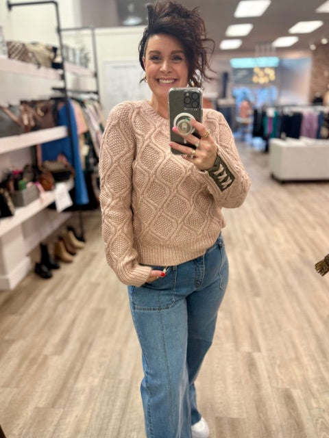 Soft Mocha Knit Sweater