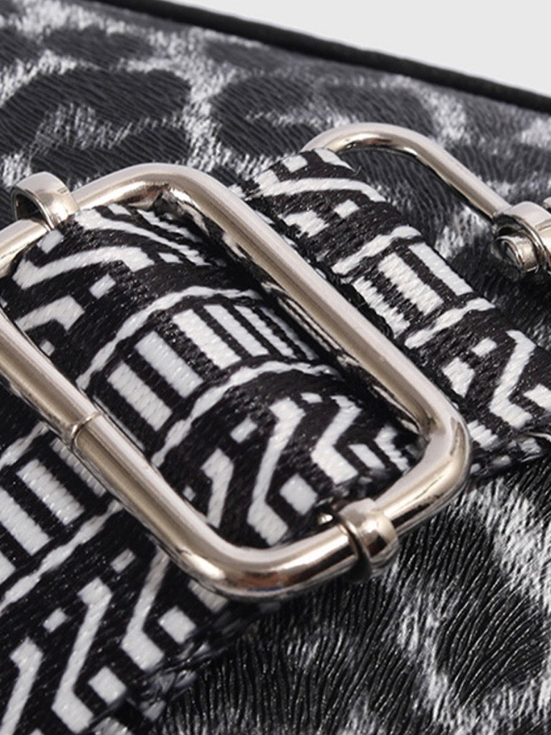 Animal Pattern Crossbody Camera Bag