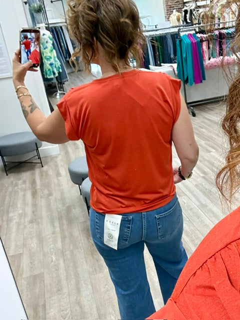 Effortless Ease Top in Paprika