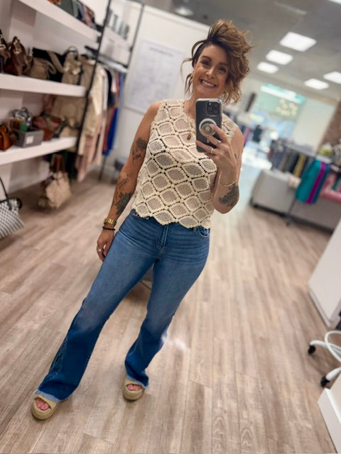 Rila High Rise Flare Jeans