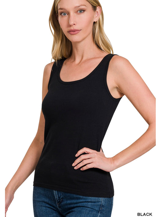 Tammy Tank Top in Black