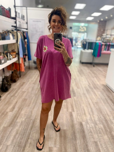 Bloom Happy Dress in Orchid