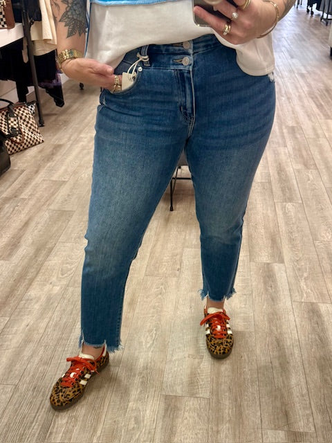 Walnut Slim Straight Jeans