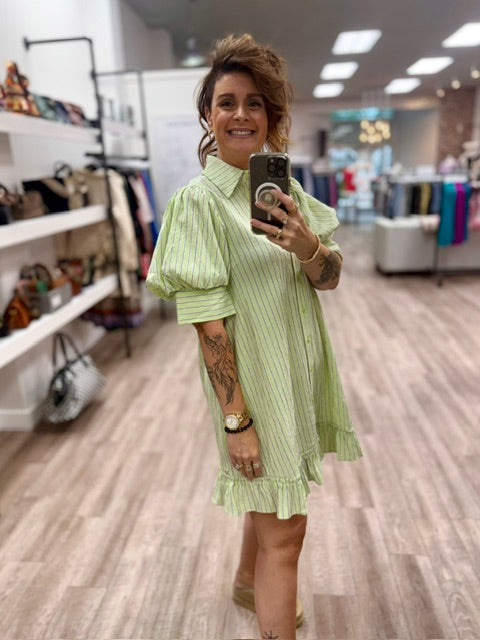 Fresh Picked Dress in Green