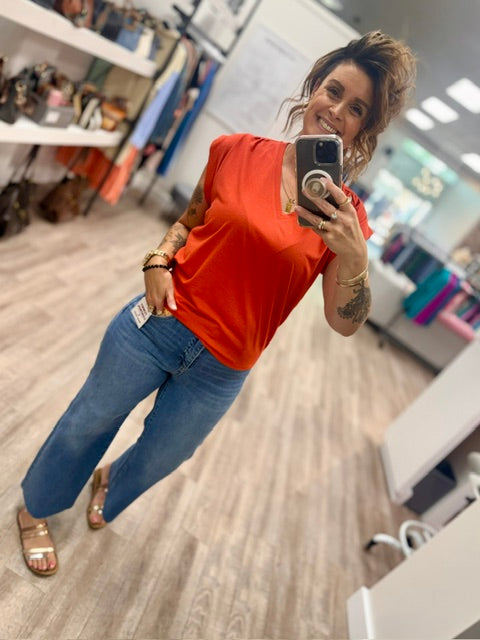 Effortless Ease Top in Paprika
