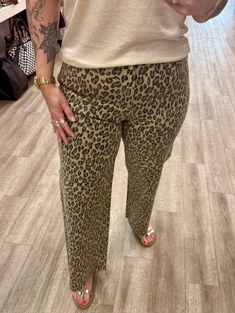 Wild Side Wide Leg Pants in Camel