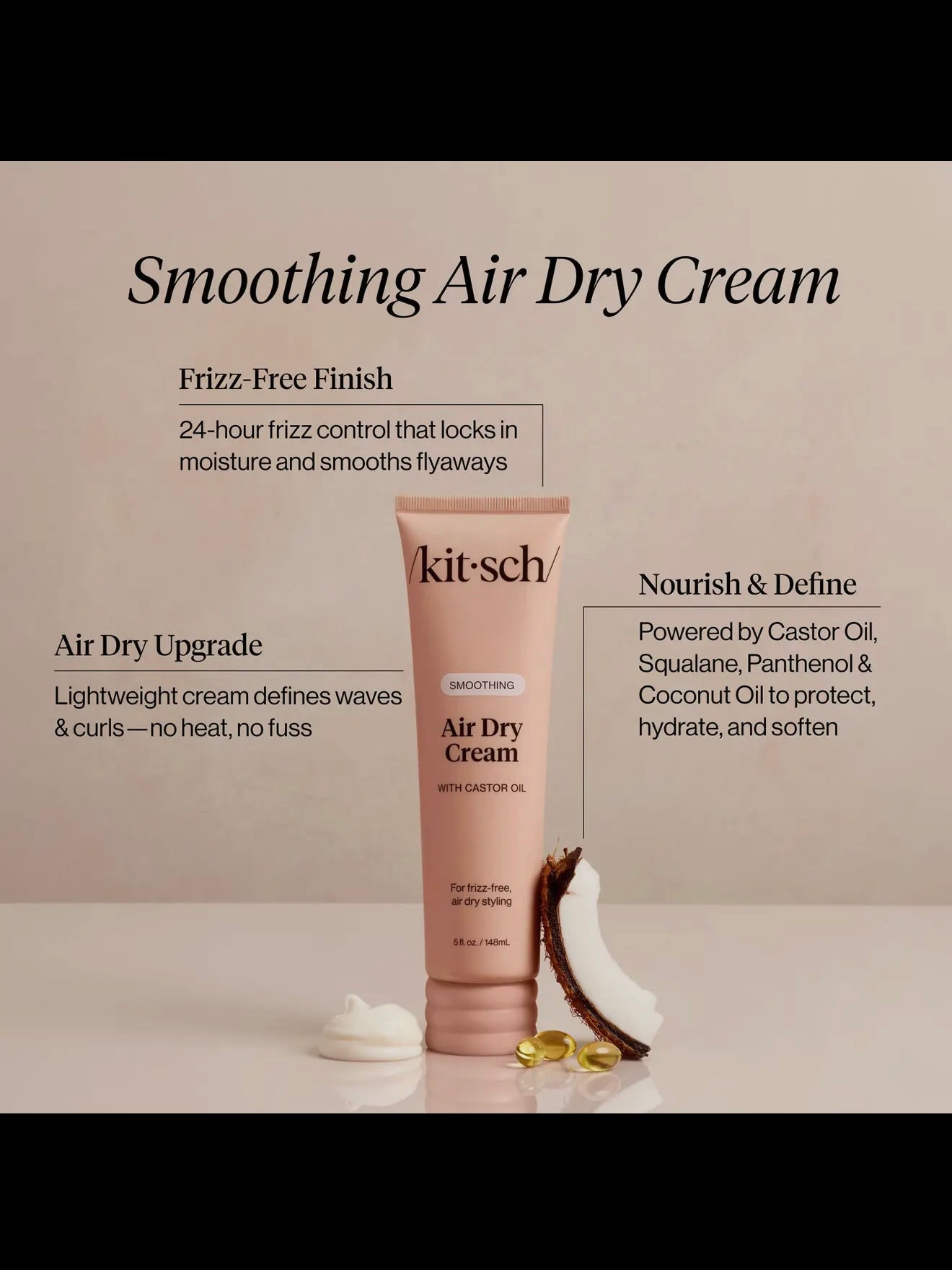 Kitsch Smooth Air Dry Cream
