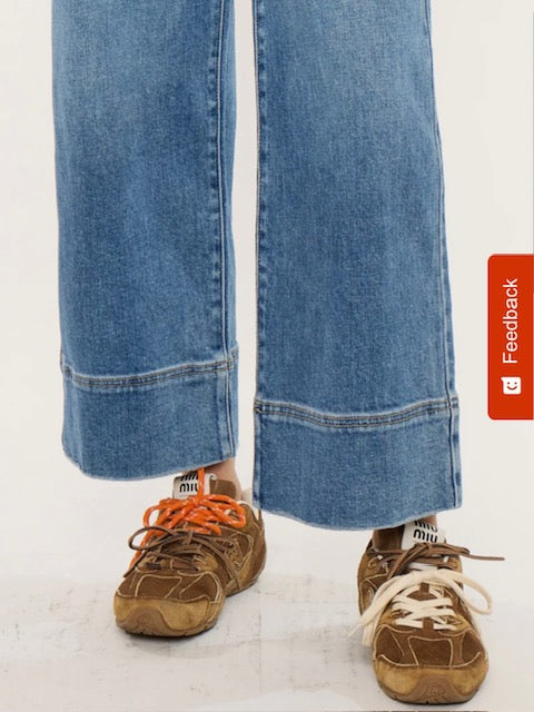 Diane High Rise Wide Leg Jeans