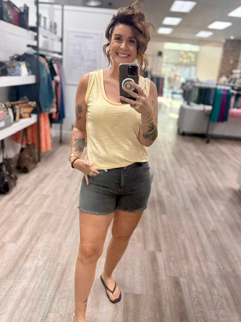 All Day Tank In Yellow