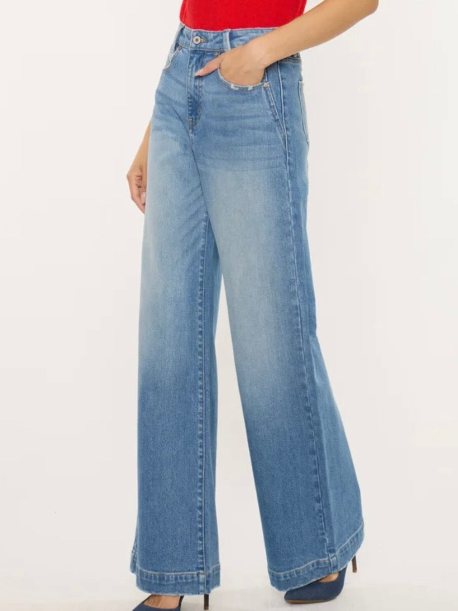Kancan Victoria A-Line Wide Leg Trousers
