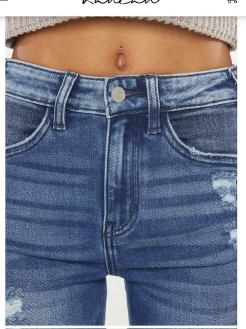 Kancan Clemont High Rise Flare Jeans