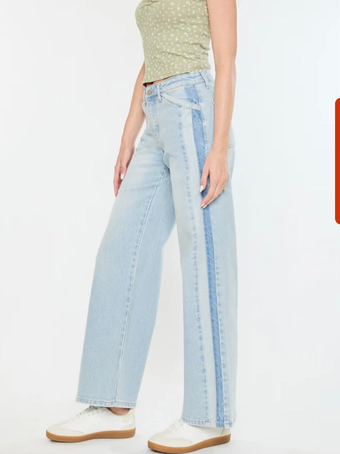 Marg High Rise Wide Leg Jeans