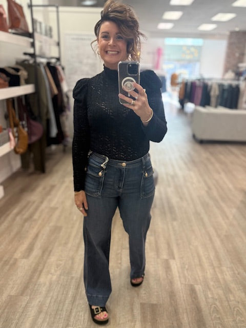Luka High Rise Wide Leg Jeans