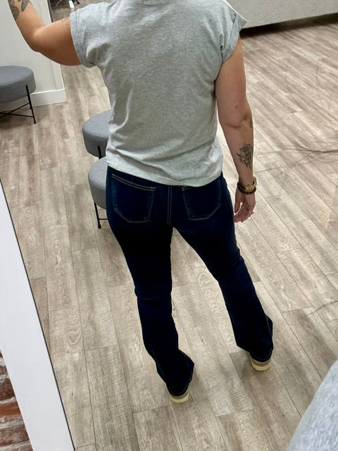 The Remi Tee in Heather Grey