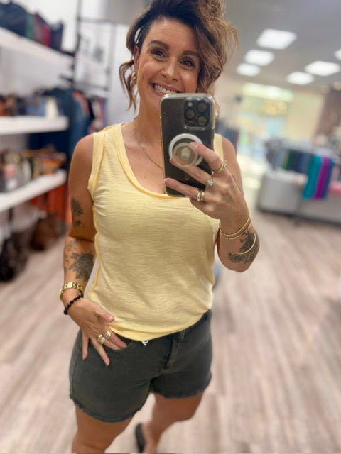 All Day Tank In Yellow