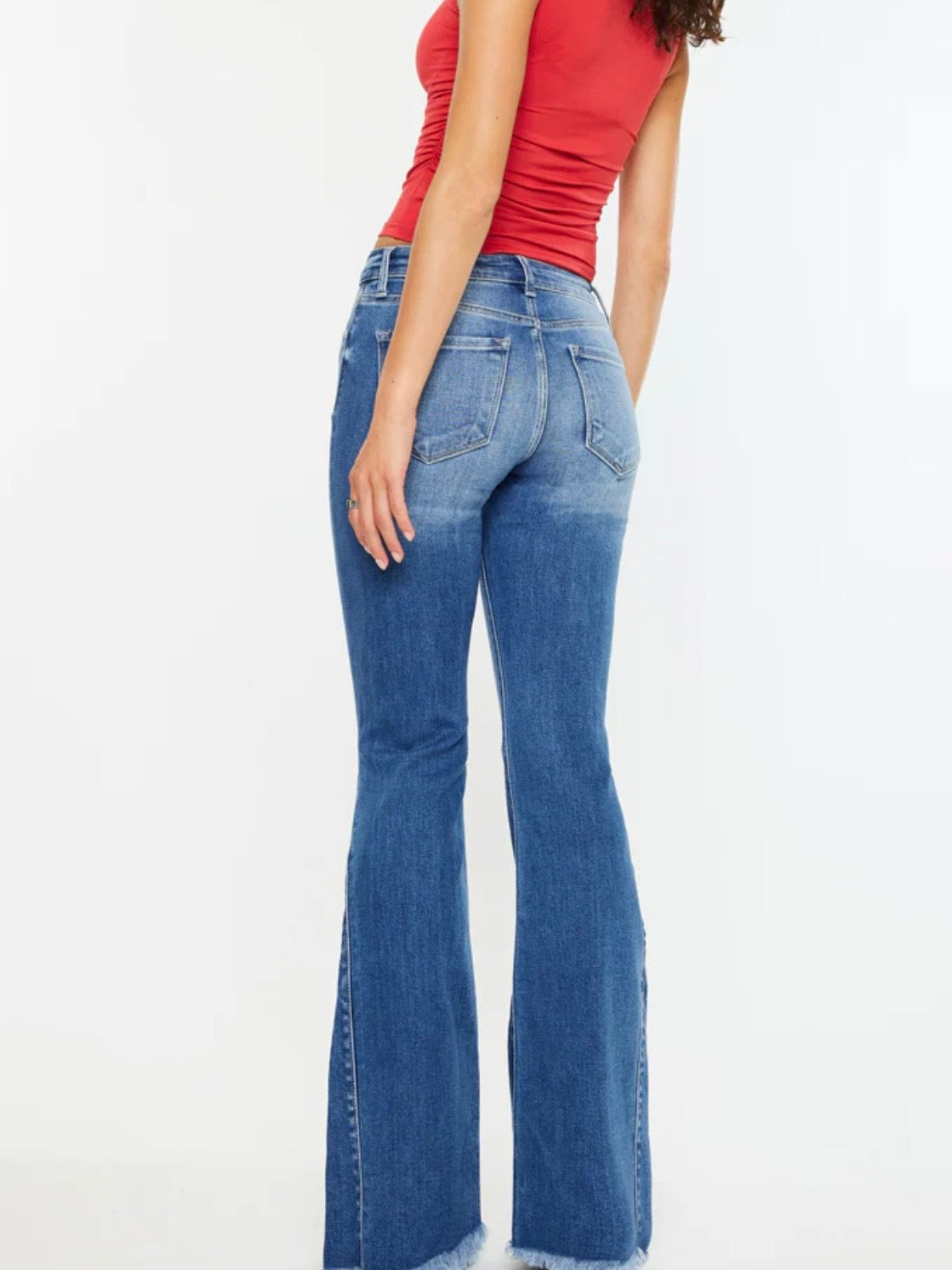 Rila High Rise Flare Jeans