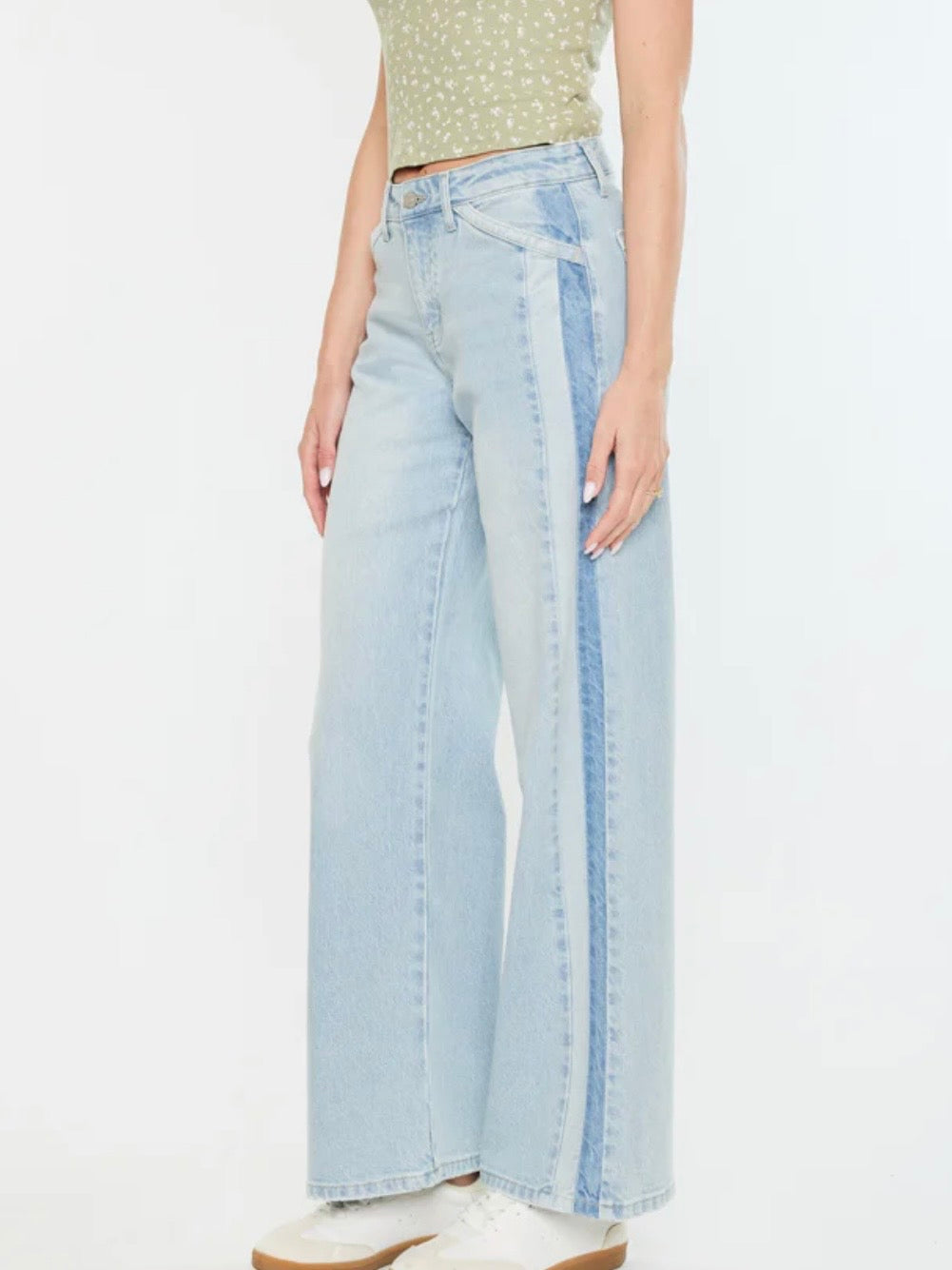 Marg High Rise Wide Leg Jeans