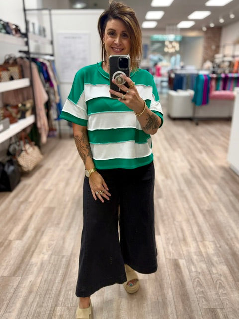 The Kickoff Tee in Kelly Green